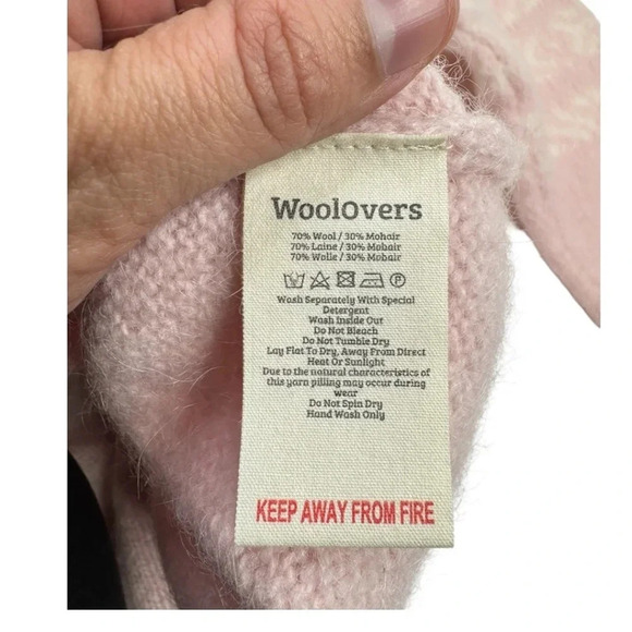 Woolovers Wool Mohair Ribbed Sweater - Picture 7 of 10